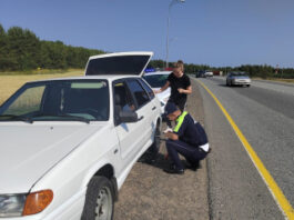 Сотрудники Госавтоинспекции Татарстана оказали помощь автомобилисту на дороге