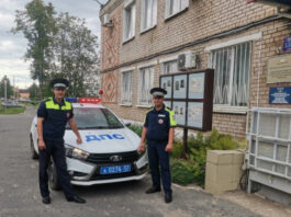 В Новгородской области автоинспекторы сопроводили до больницы семью с 7-летним мальчиком, нуждающимся в экстренной медицинской помощи