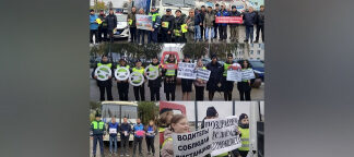 Белгородские ЮИДовцы выстроили «живую инталляцию» – поздравление для водителей с напоминанием о дорожной безопасности