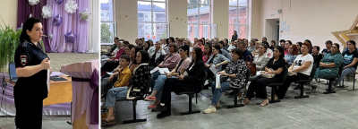 
        Несколько сотен жителей Кабардино-Балкарии стали участниками родительских собраний на тему «Роль родителей в обучении детей ПДД»    