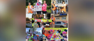 Семейный фоточелленж от «родительского патруля» привлек внимание белгородцев к проблемам дорожной безопасности