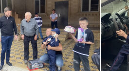 Сотрудники Госавтоинспекции Кабардино-Балкарии исполнили мечту ребенка в день его рождения
