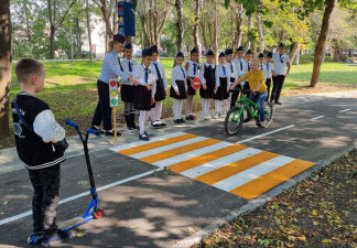 В населенных пунктах Ставрополья открываются новые автоплощадки для обучения детей ПДД