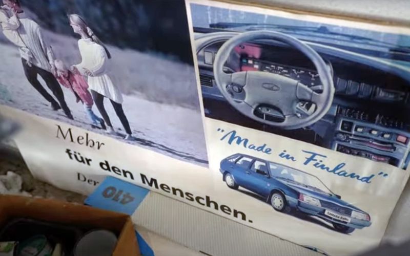 В Германии нашли заброшенный автосалон Lada и Kia. Фото и видео