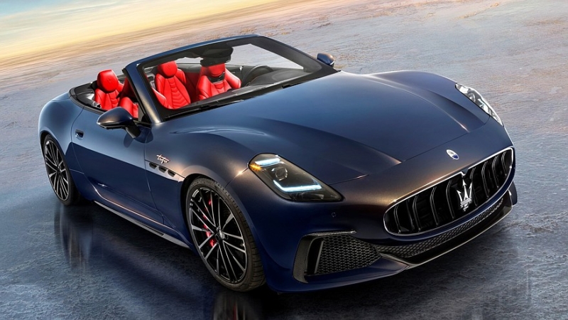 Новый Maserati GranCabrio: на 100 кг тяжелее купе и пока только с бензиновым мотором