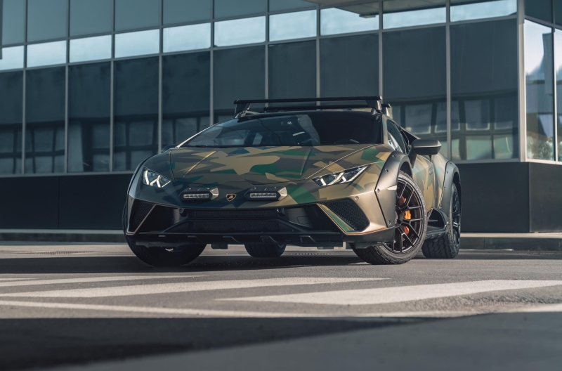 Lamborghini Huracan Sterrato получил спецверсию в камуфляже