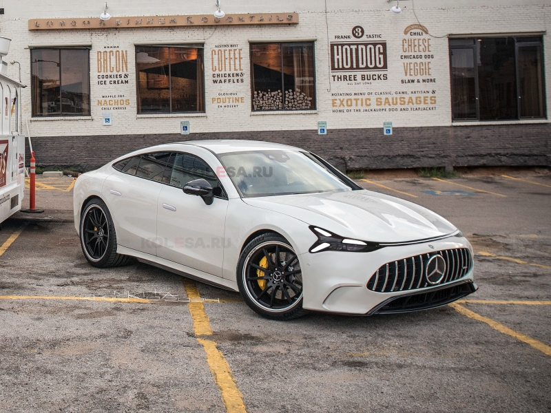 Новый четырёхдверный Mercedes-AMG GT: первые изображения