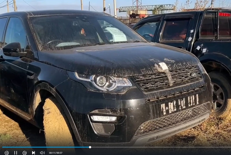 В Иркутске полиция выявила угнанный в Англии Land Rover (ВИДЕО)