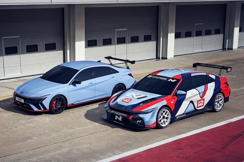 Hyundai Elantra N TCR Edition: доработанная версия спортседана с гоночным антикрылом