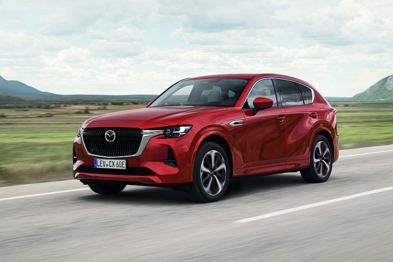 Престижный кроссовер Mazda CX-60 подвергли доработке