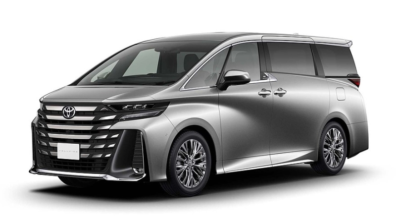 У минивэнов Toyota Alphard и Vellfire появились версии с PHEV-установкой