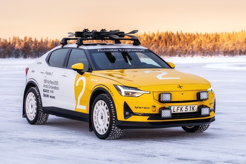 У Polestar 2, 3 и 4 появились спецверсии Arctic Circle в раллийном стиле