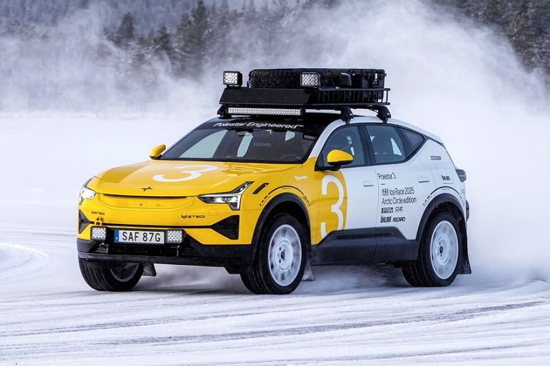 У Polestar 2, 3 и 4 появились спецверсии Arctic Circle в раллийном стиле