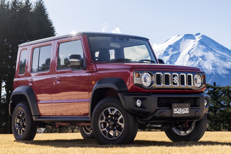 В Японии стартовали продажи пятидверного Jimny