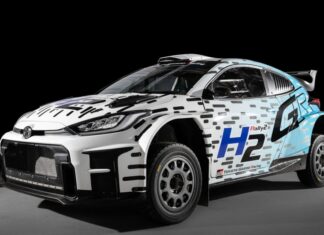 Toyota представила новый водородный раллийный болид