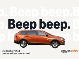 Amazon случайно использовал изображение Lada Vesta в рекламе сервиса продажи автомобилей с пробегом