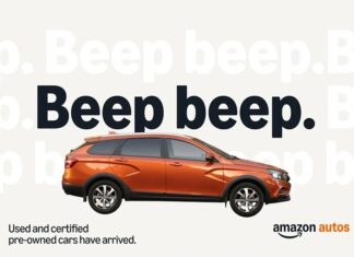 Amazon случайно использовал изображение Lada Vesta в рекламе сервиса продажи автомобилей с пробегом
