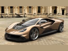 Британцы из Garagisti & Co создали суперкар с двигателем V12 и «механикой»