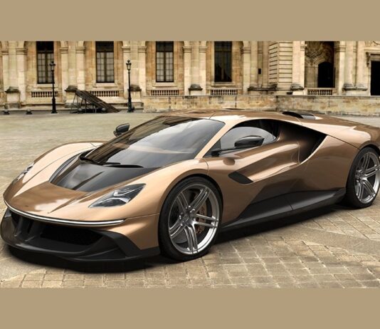 Британцы из Garagisti & Co создали суперкар с двигателем V12 и «механикой»