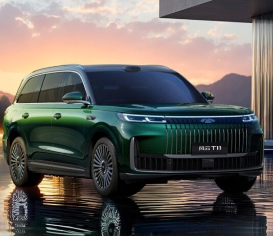 Флагманский кроссовер Chery Fulwin T11 скоро выйдет на рынок для конкуренции с Li L9
