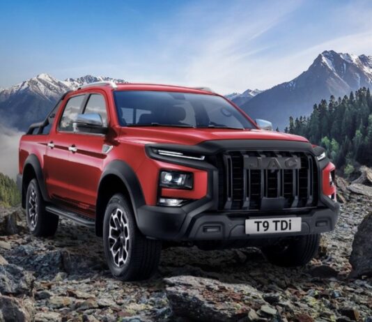 Флагманский пикап JAC T9 в России: теперь с дизелем, цена известна