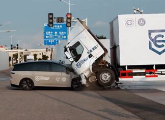 Li Auto i8 оказался в центре скандала из-за краш-теста с 8-тонным грузовиком