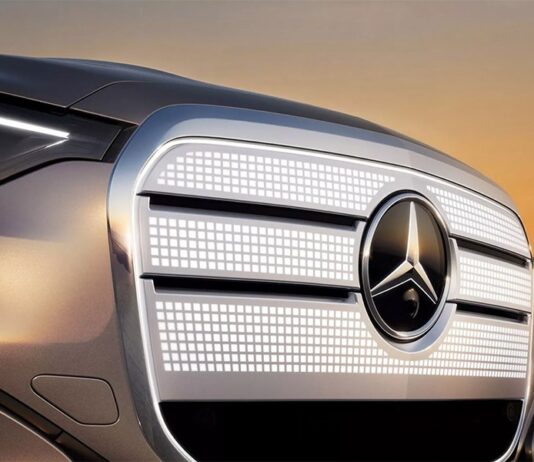 Mercedes опубликовал первое изображение электрического GLC