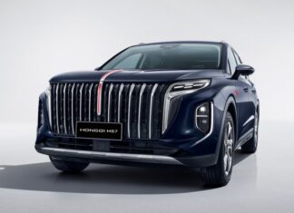 Новый кроссовер Hongqi HS7 для России: подробности об оснащении