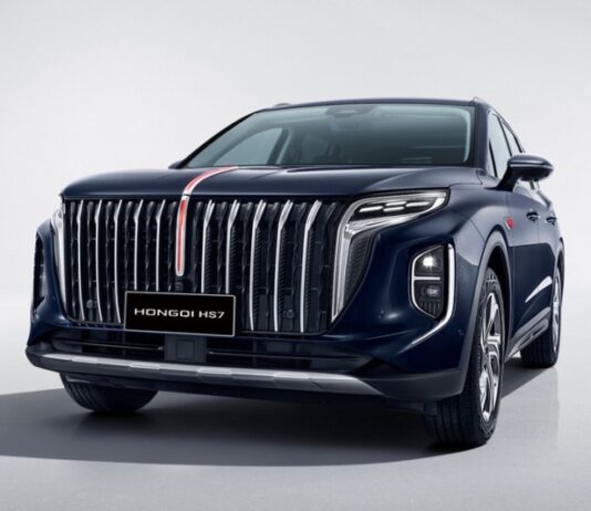 Новый кроссовер Hongqi HS7 для России: подробности об оснащении