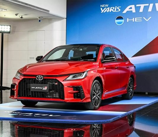 Новый Toyota Yaris Ativ стал гибридом и получил версию GR Sport