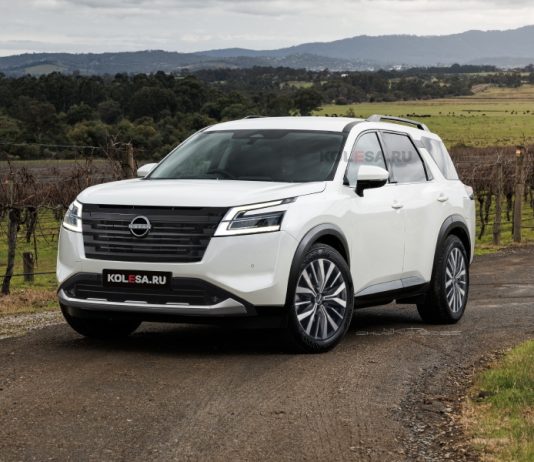Обновлённый Nissan Pathfinder: первые изображения