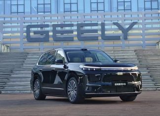 Стала известна стоимость нового флагмана марки Geely