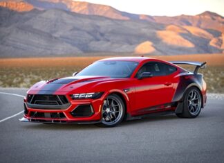 Трековый толстяк: представлен Shelby Super Snake-R на базе Ford Mustang Dark Horse