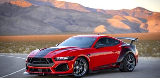 Трековый толстяк: представлен Shelby Super Snake-R на базе Ford Mustang Dark Horse