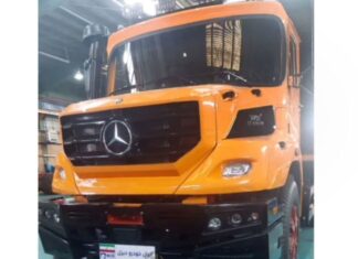 В Иране готовят к производству новый капотный грузовик Mercedes-Benz