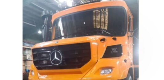 В Иране готовят к производству новый капотный грузовик Mercedes-Benz