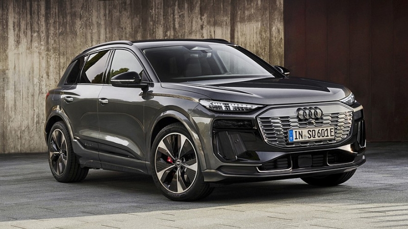 Audi полностью рассекретила кроссовер Q6 e-tron и его «заряженную» версию SQ6 e-tron