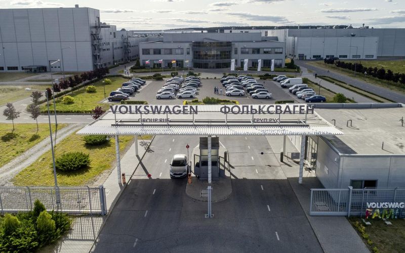 Бывший завод Volkswagen под Калугой продлил простой после 1 апреля