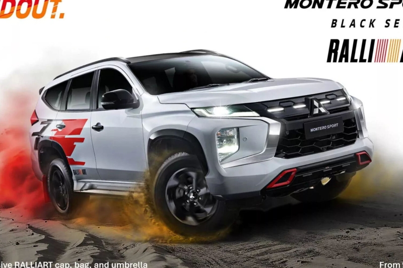 Mitsubishi впервые предложил комплектацию Ralliart для Pajero Sport