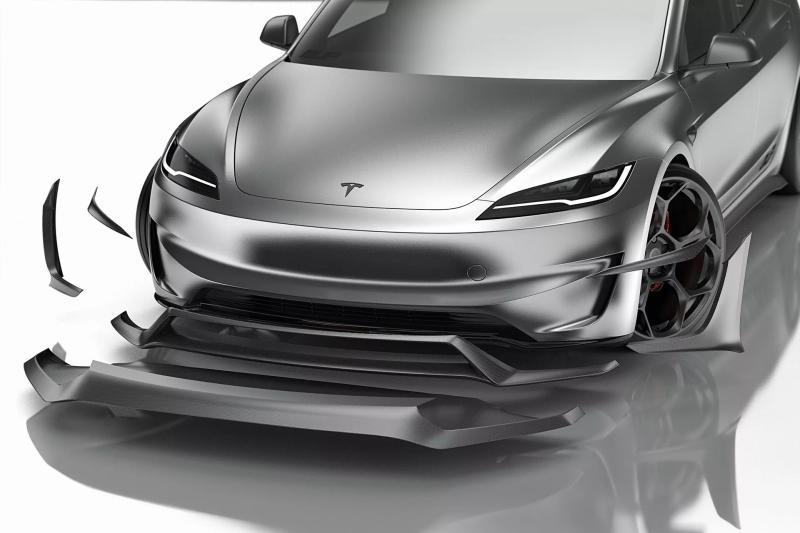 Обновленный электрокар Tesla Model 3 получил первый тюнинг
