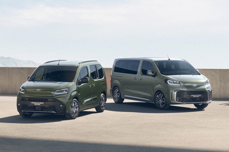 Обновлённые «электрички» Toyota Proace Verso и Proace City Verso вышли на рынок