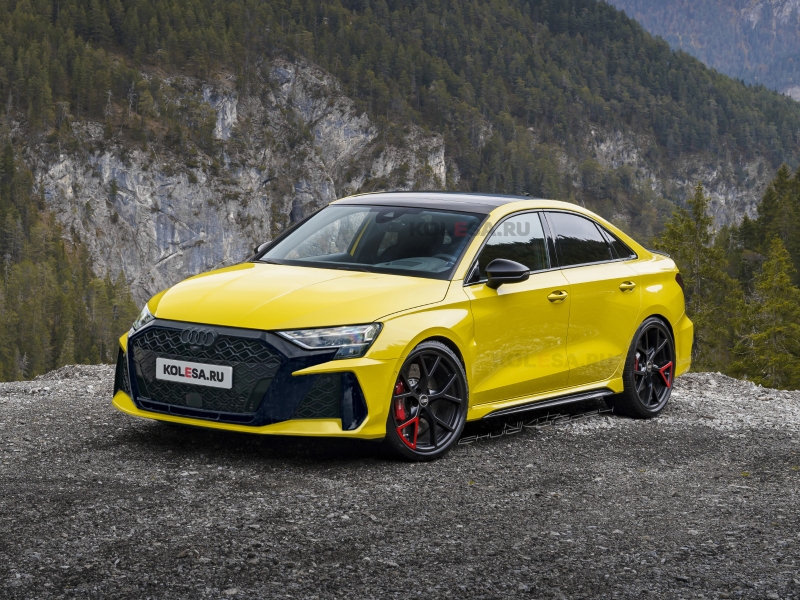 Обновлённый Audi RS3: первые изображения