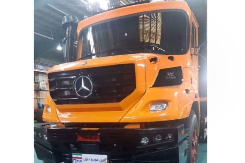 В Иране готовят к производству новый капотный грузовик Mercedes-Benz